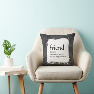 FRIEND Dictionary Definition Cushion