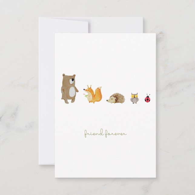 Friend Forever Card (Front)