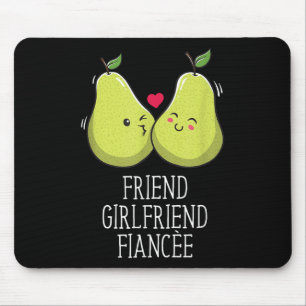 Friend Girlfriend Fiancee Wife Fiance Wedding _1  Mouse Pad