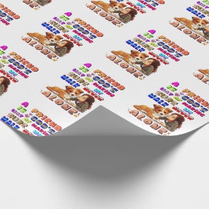 Friend Gods Way Of Making Sure We Never Walk Alone Wrapping Paper