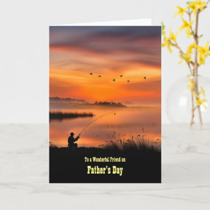 Friend Happy Fathers Day  Card
