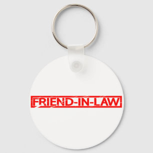 Friend-in-law Stamp Key Ring