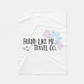 Friend Like Me Travel Co. Fleece Blanket