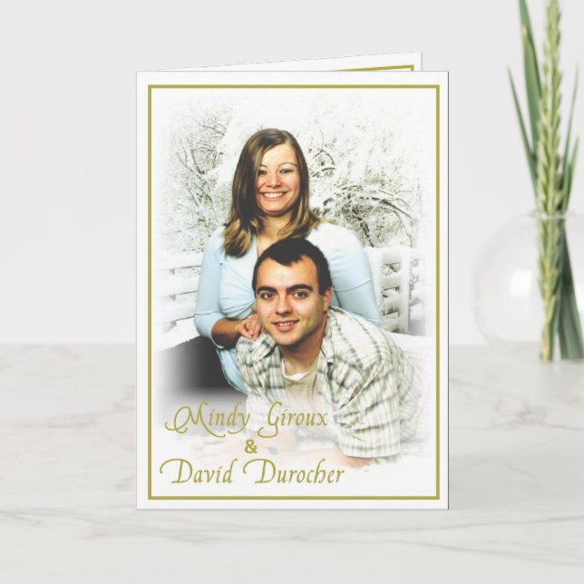 Friend Mindy's Wedding Invite! Invitation (Front)