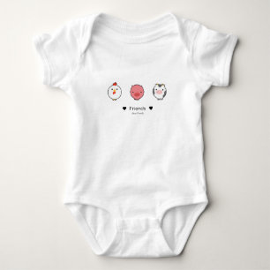 Friend Not Food - Vegan Baby Bodysuit