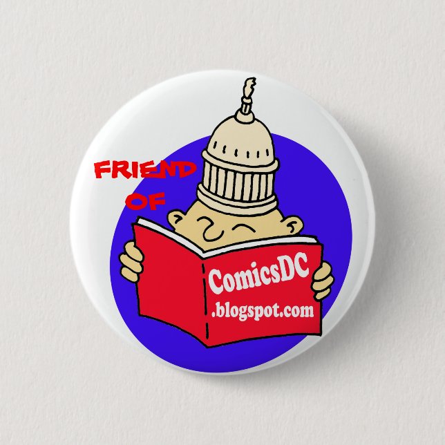 FRIEND OF ComicsDC badge (Front)