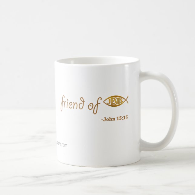 Friend of Jesus Coffee Mug (Right)