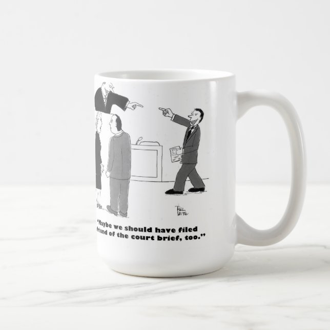 Friend of the court coffee mug (Right)