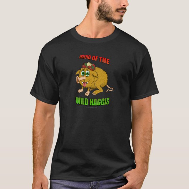 Friend of The Wild Haggis T-Shirt (Front)