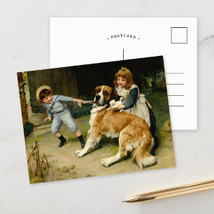 Friend or Foe   Arthur John Elsley Postcard