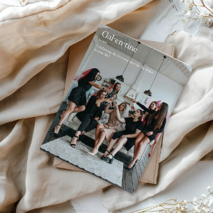 Friend Photo Galentine's Day Definition Card