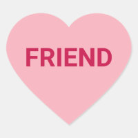 Friend pink cute Valentine's Day conversation