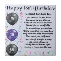Friend Poem 18th Birthday