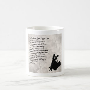 Friend Poem Mug - Ballroom Dancers Design