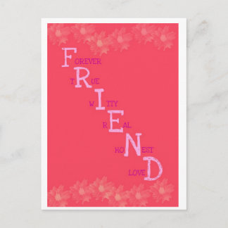 Friend Postcard