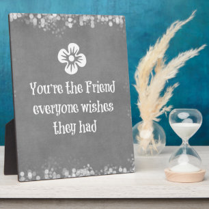 Friend Quote Plaque