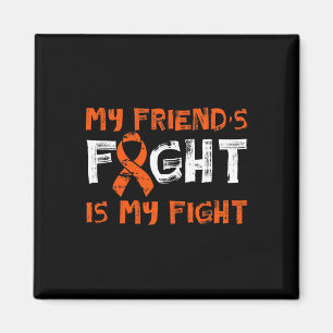 Friend´s Fight My Fight Blood Cancer Leukaemia Awa Magnet