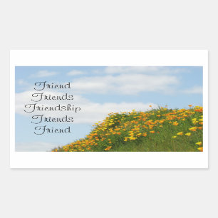Friend stickers Friends Friendship Blue Sky Poippy