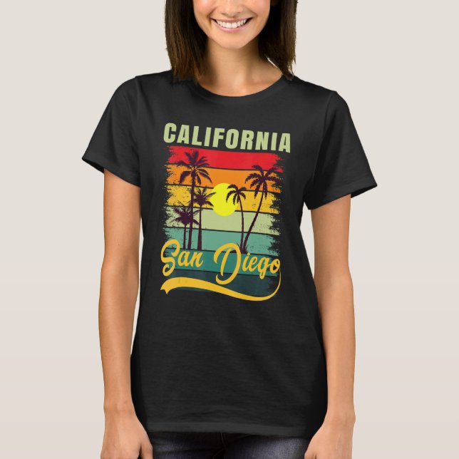 Friend Summer Travel Famili Vacat San Diego Califo T-Shirt (Front)