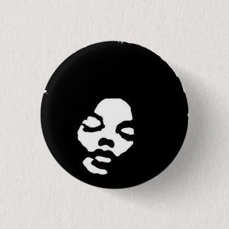 Friend with Fro 3 Cm Round Badge