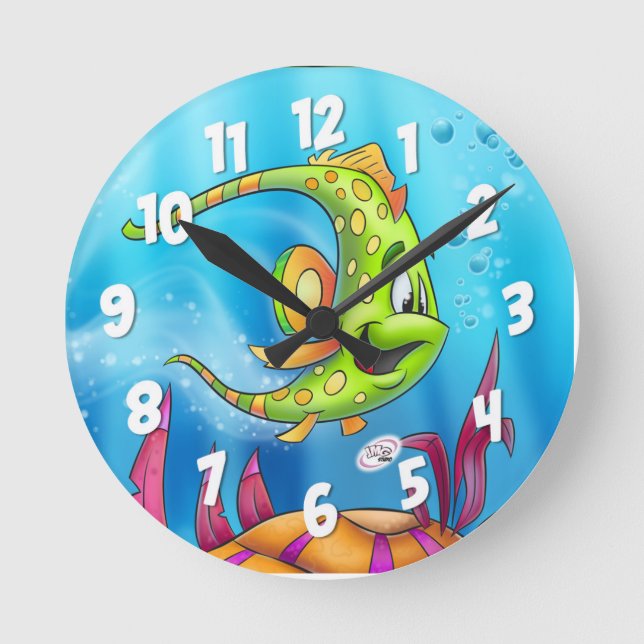 FriendFish clock cute (Front)