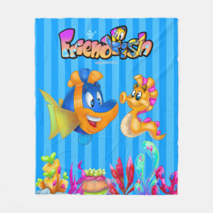 FriendFish cute cartoon blanket
