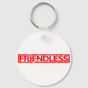 Friendless Stamp Key Ring