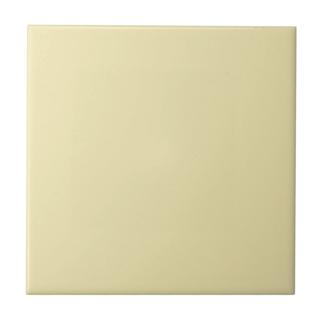 Friendliest Yellow Square Kitchen and Bathroom  Ceramic Tile (Front)