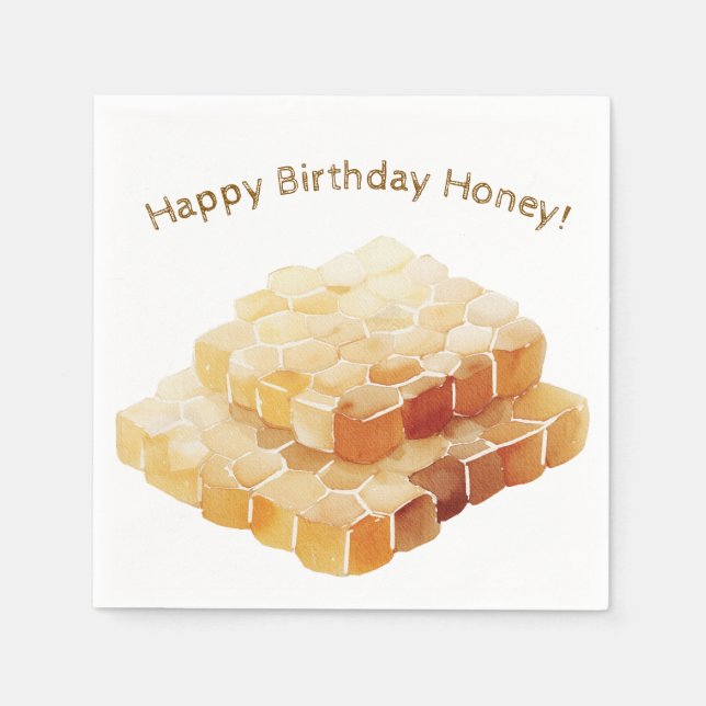 Friendly Bee Cocktail Napkins