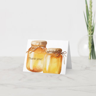 Friendly Bee Thank You Card