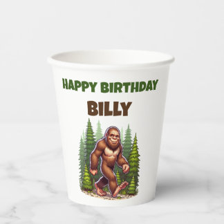 Friendly Bigfoot  Paper Cups