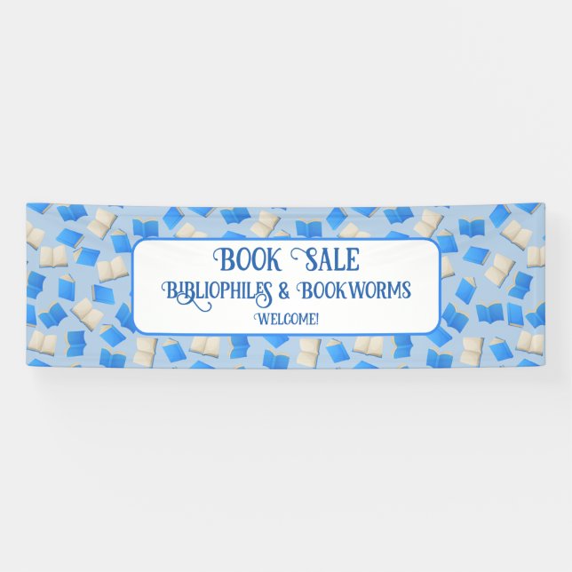 Friendly Book Sale Banner (Horizontal)