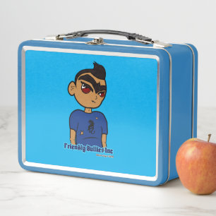 Friendly Bullies Inc, We're Guys USA © Collectable Metal Lunch Box