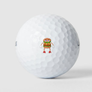 Friendly Burger Golf Balls