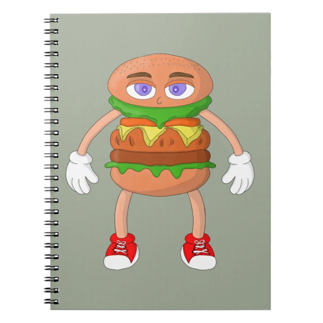 Friendly Burger Notebook (Front)