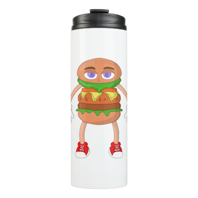 Friendly Burger Thermal Tumbler (Front)