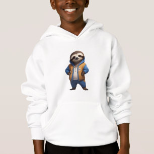 Friendly Cartoon Sloth Illustration