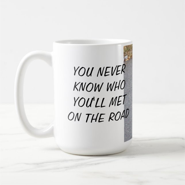 Friendly Cats Coffee Mug (Left)