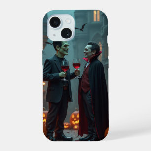 Friendly Conversation, Halloween, Author Natasha iPhone 15 Case