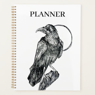 Friendly Crow Poster Planner