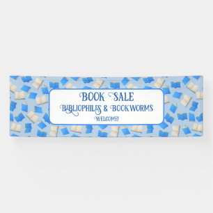 Friendly & Cute Book Sale Banner