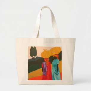 Friendly Encounter 2006 Large Tote Bag