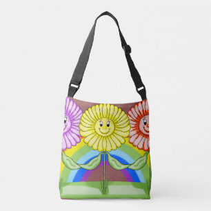 Friendly Flowers Tote Bag
