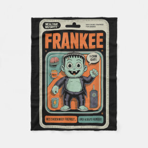 Friendly Frankenstein Monster Halloween Humour Toy Fleece Blanket