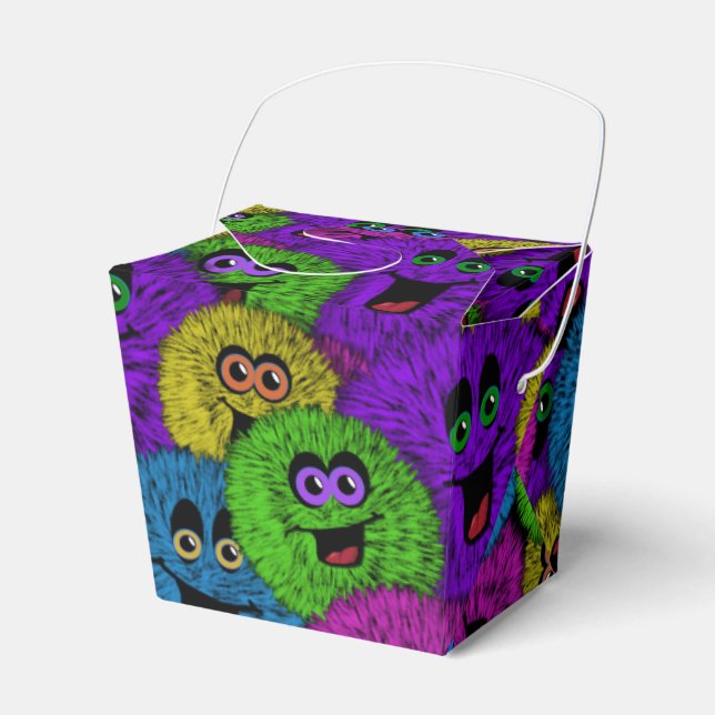 Friendly Fuzzles Cute Creatures Take-Out Favour Bo Box (Front Side)