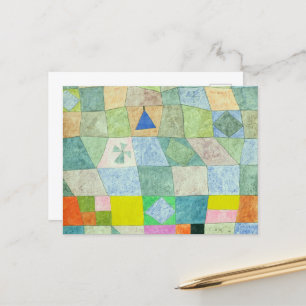 Friendly Game by Paul Klee Postcard
