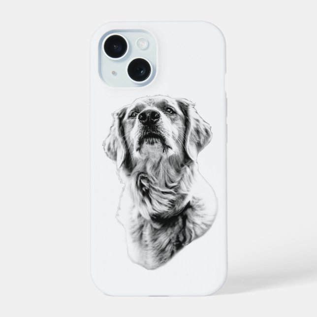 Friendly Gaze, Daylight Touch iPhone 15 Case (Back)