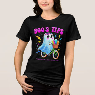 FRIENDLY GHOST, BOO PHANTOM Tri-Blend SHIRT