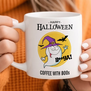 Friendly Ghost Customisable Halloween Coffee Mug