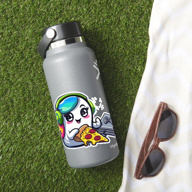 Friendly Ghost Gaming: Pizza, Headphones, and All  (HydroFlask Insitu)